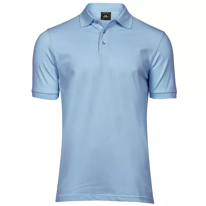 Tee Jays Luxury stretch polo T-shirt, Light blue, large image number 0