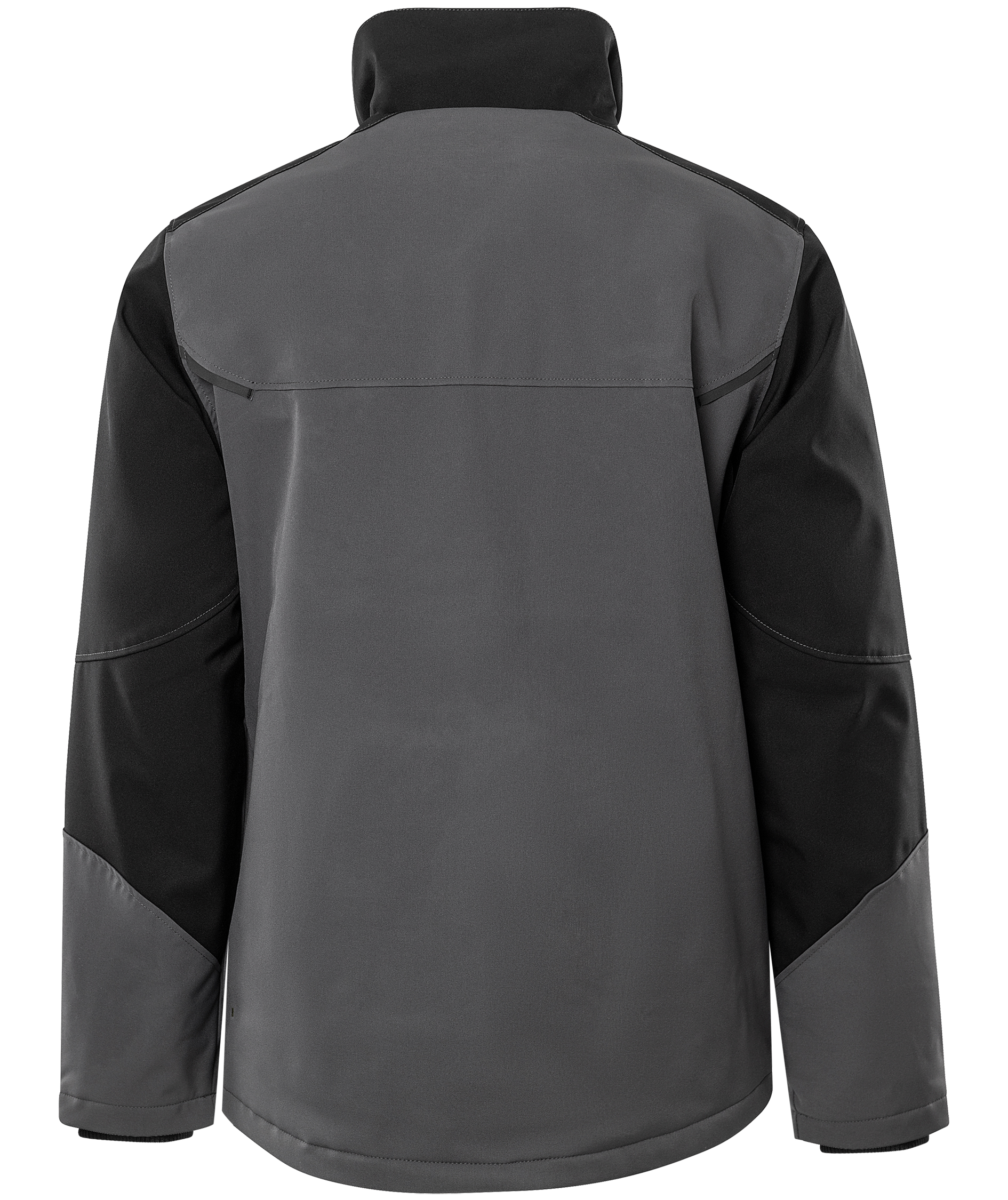Fristads softshell vinterjacka 4931 GSW full stretch, Gr&aring;/Svart, large image number 2