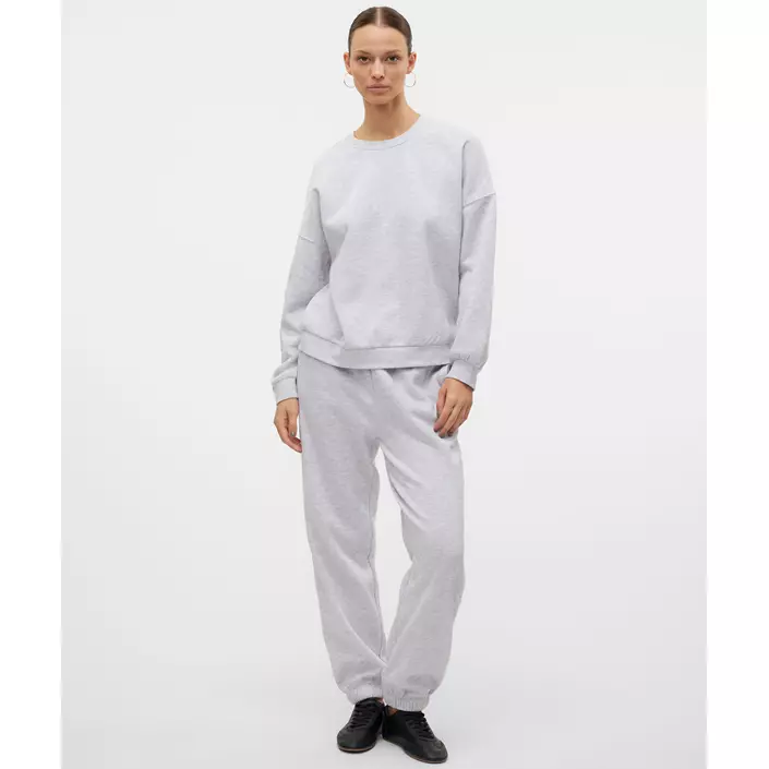 Vero Moda VMSONJA joggingbyxor dam, Light Grey Melange, large image number 1