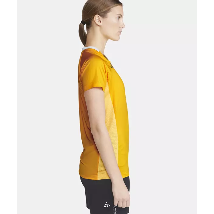 Craft Premier Solid Jersey dame T-skjorte, Sweden yellow, large image number 7