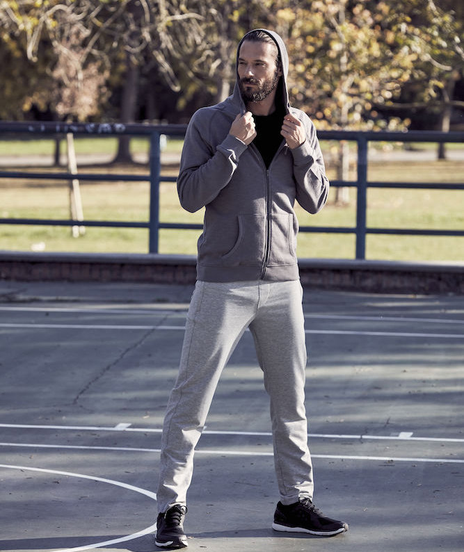 Clique Loris Kapuzensweatshirt mit Rei&szlig;verschluss, Grau, large image number 1