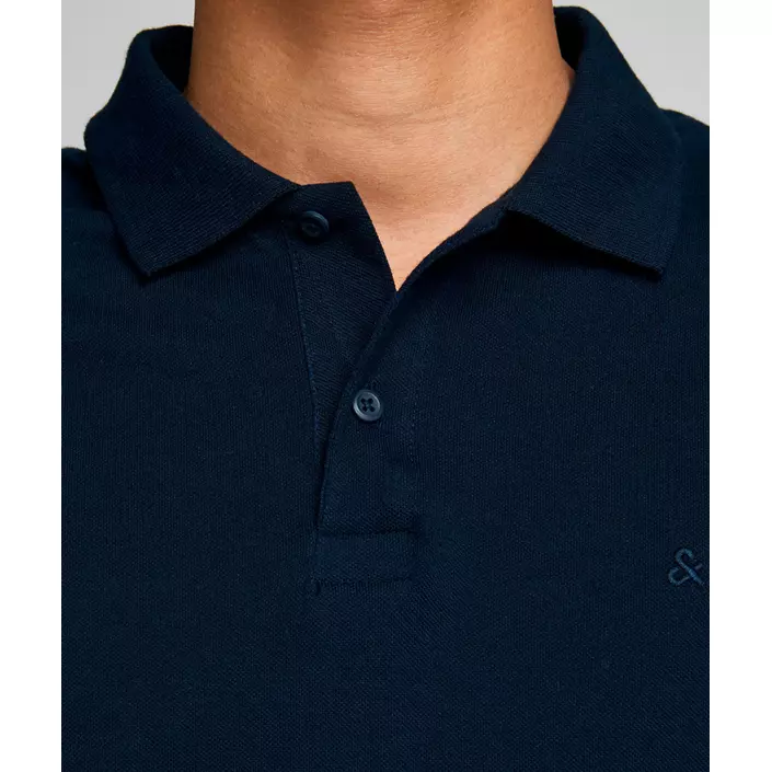 Jack & Jones JJEBASIC polo shirt, Navy Blazer, large image number 3