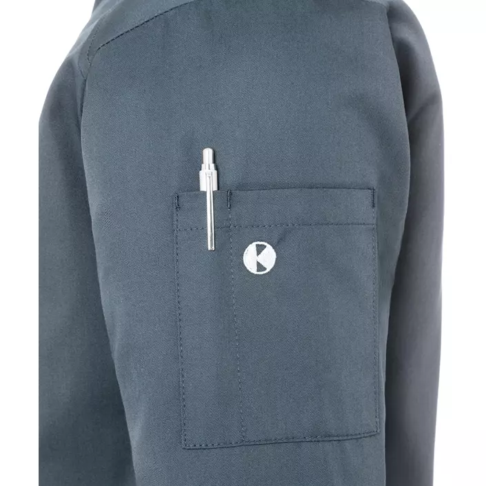 Karlowsky Noah chefs jacket, Antracit Grey, large image number 4