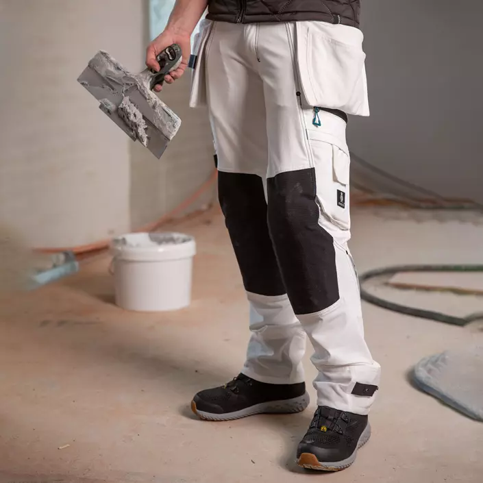 Mascot Advanced håndværkerbukser Full stretch, Hvid, large image number 1