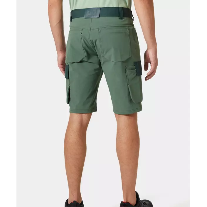 Helly Hansen Oxford 4X Connect™ cargo shorts full stretch, Spruce/Darkest Spruce, large image number 3
