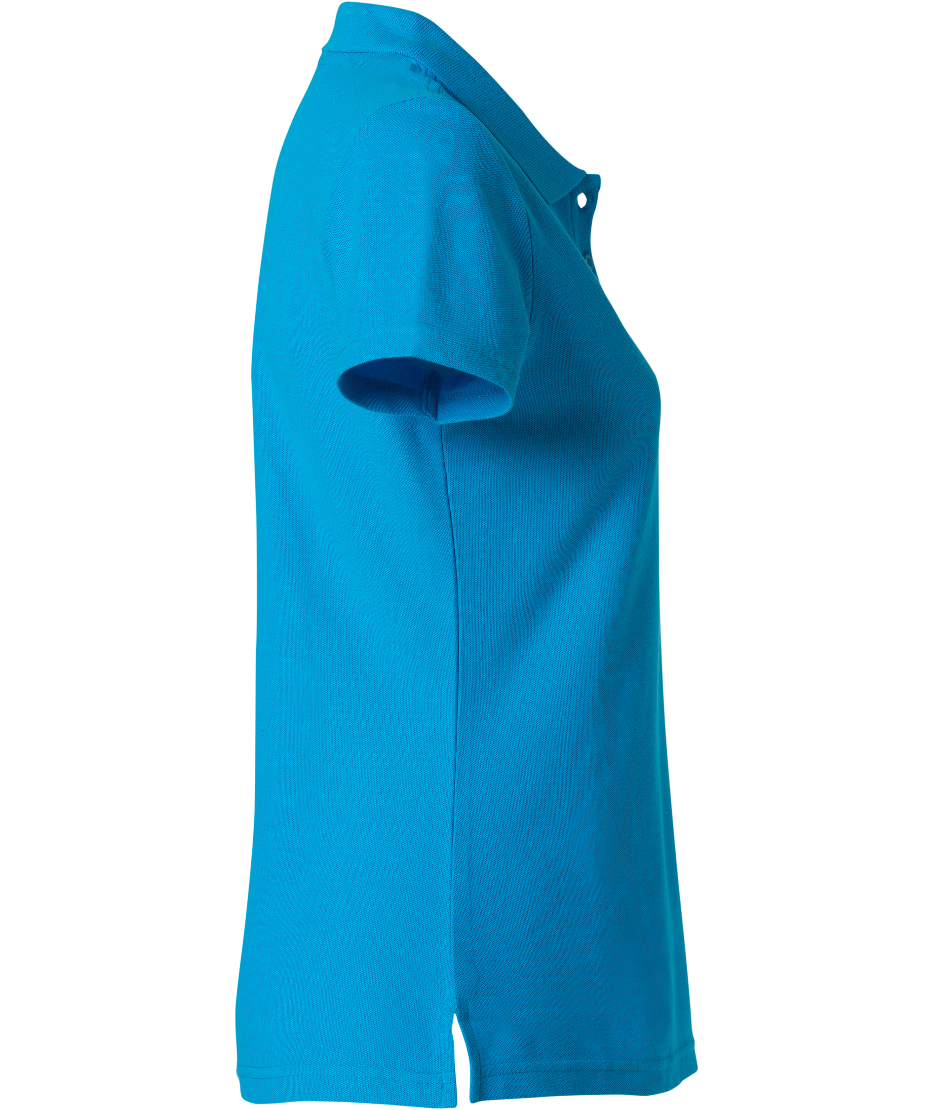 Clique Basic Damen Poloshirt, T&uuml;rkis, large image number 2