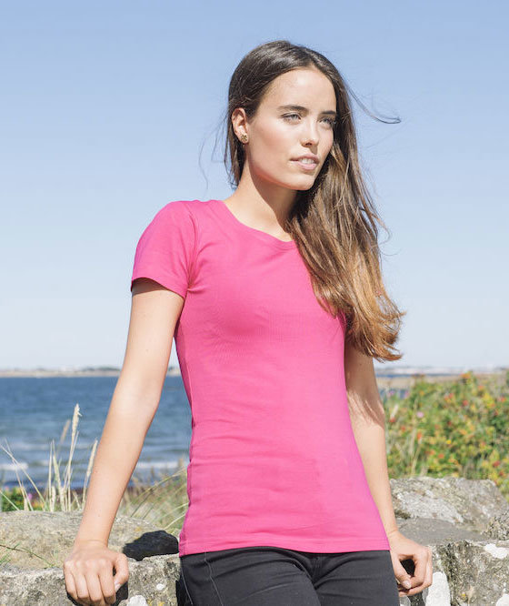 Clique Carolina women's T-shirt, Light Cerise, large image number 4