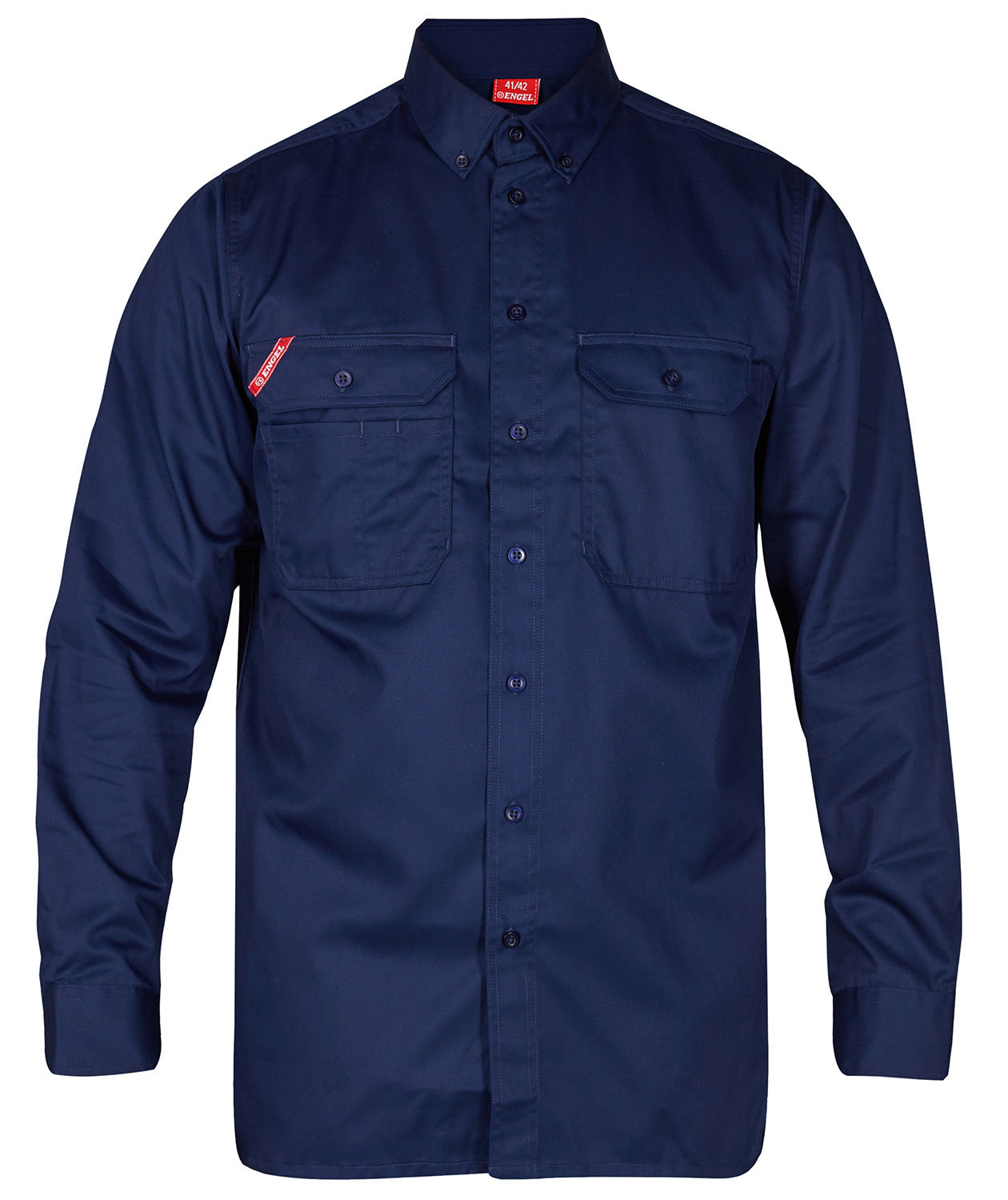 Engel Extend arbetsskjorta, Blue Ink