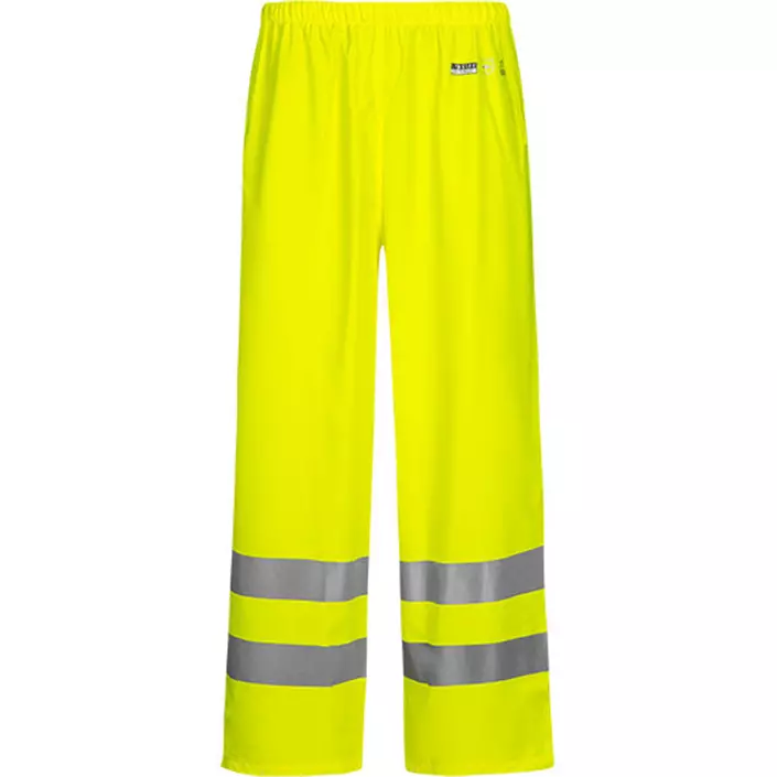 Lyngsøe rain trousers, Hi-Vis Yellow, large image number 0