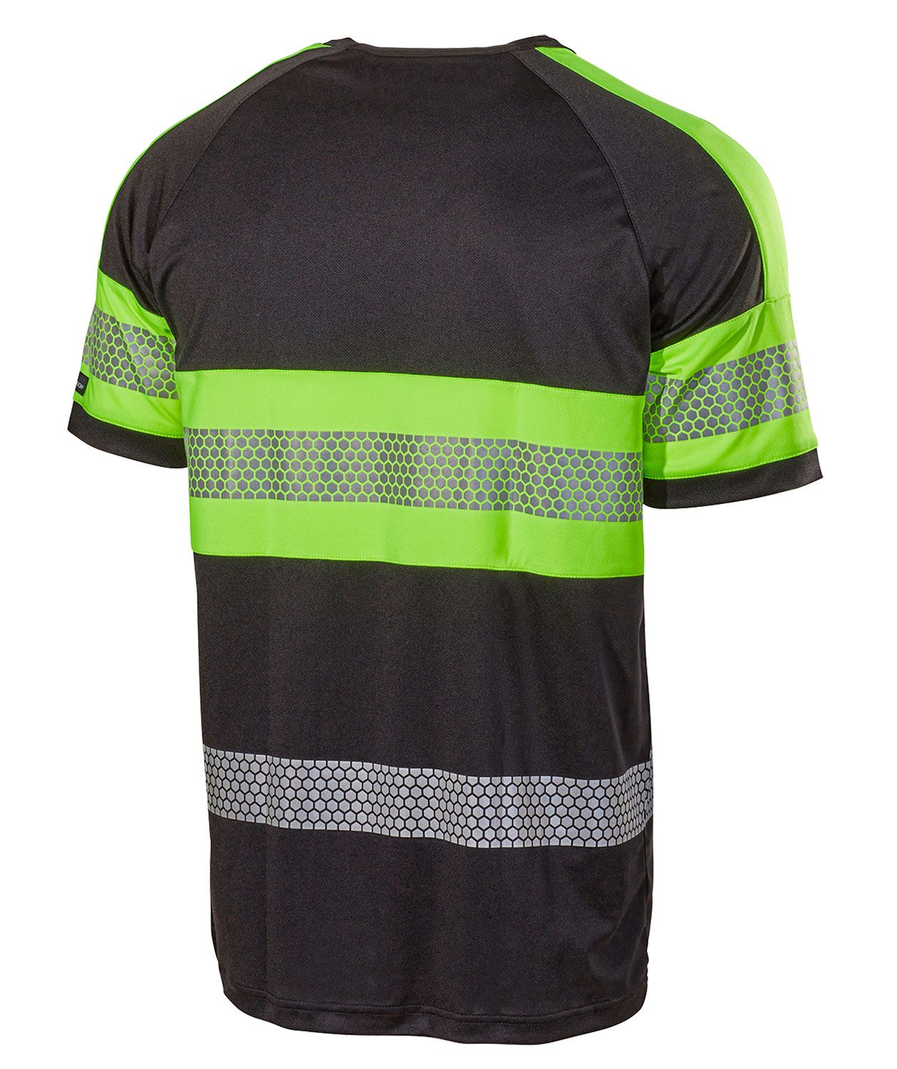 L.Brador 6110P work T-shirt, Black/Yellow