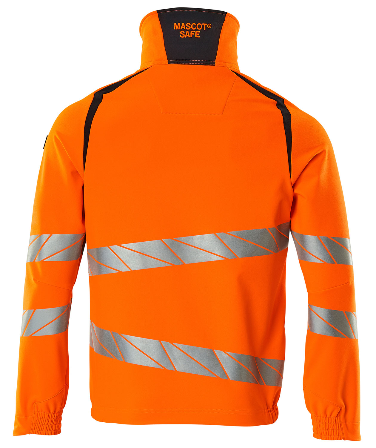 Mascot Accelerate Safe jacket full stretch, Hi-Vis Orange/Dark Marine, large image number 1