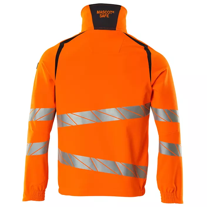 Mascot Accelerate Safe jakke, Hi-vis Orange/Mørk Marine, large image number 1