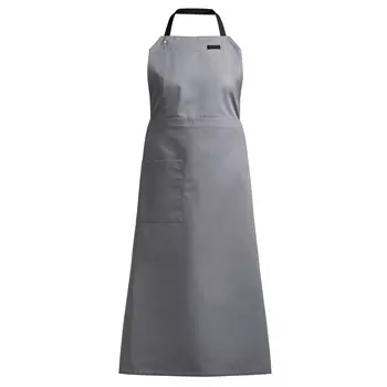 Kentaur bib apron with pockets, Graphite