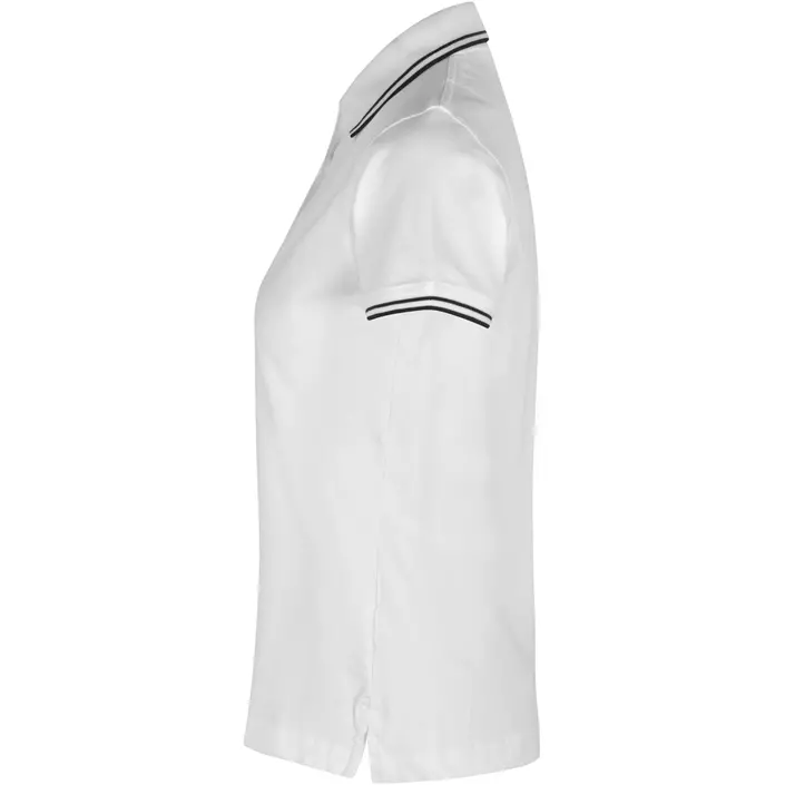 ID Stretch Damen Poloshirt, Weiß, large image number 2
