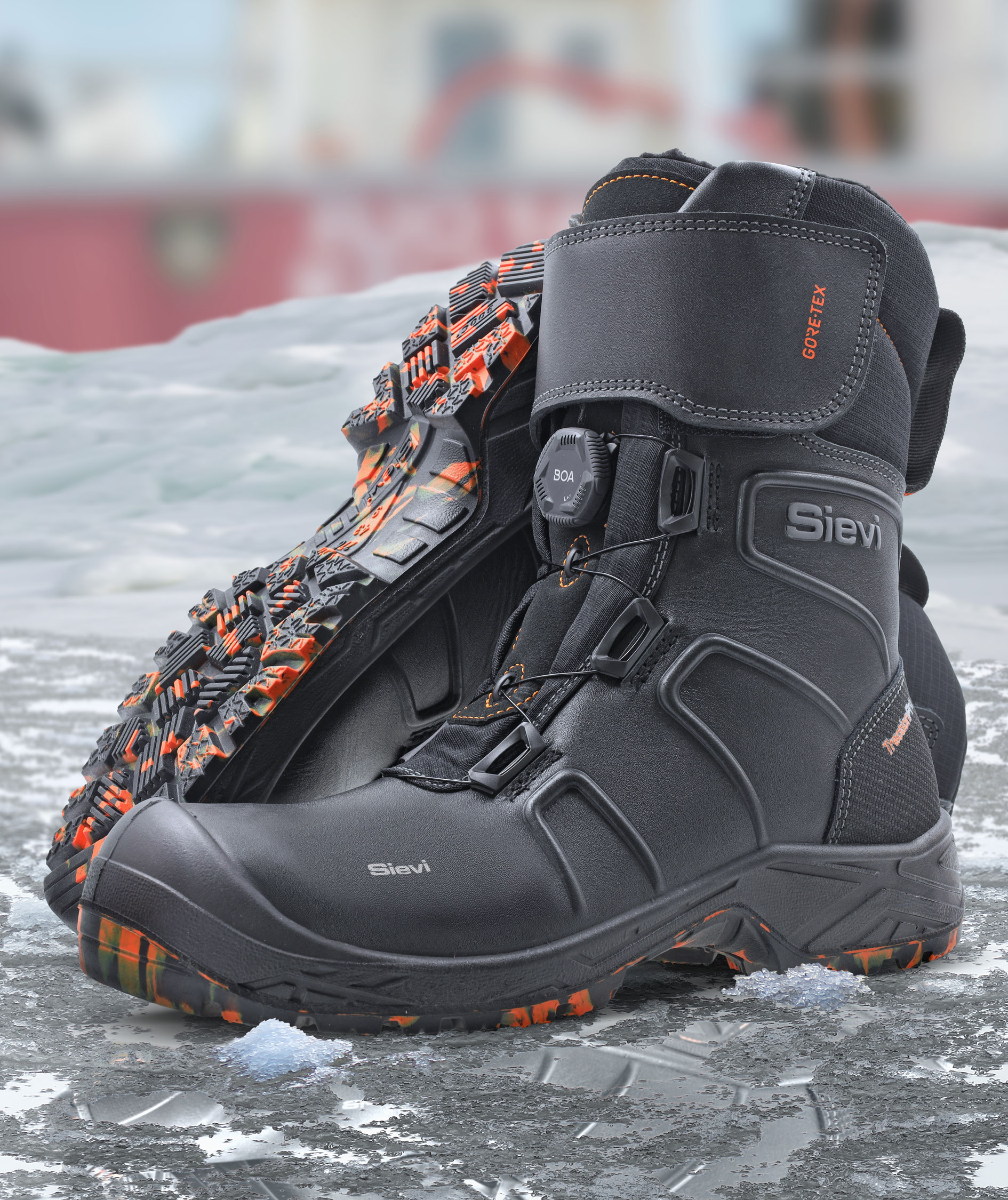 Sievi Alaska GT Roller XL+ vinter skyddsst&ouml;vlar S7, Svart, large image number 2