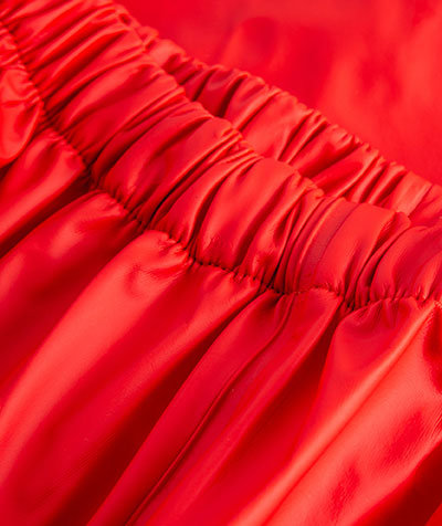 Lyngs&oslash;e PU rain trousers, Red, large image number 2