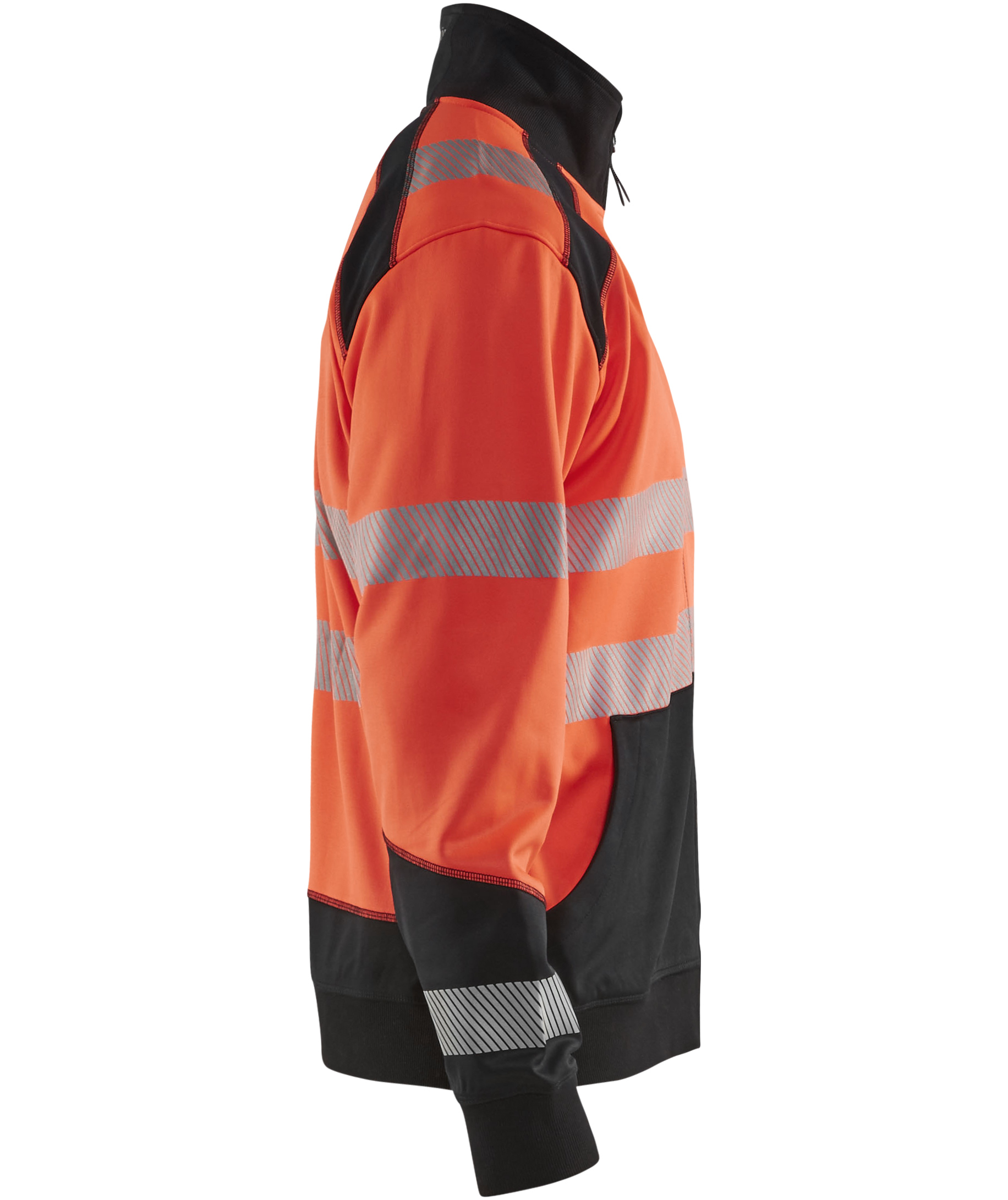 Bl&aring;kl&auml;der cardigan, Hi-Vis red/black, large image number 2