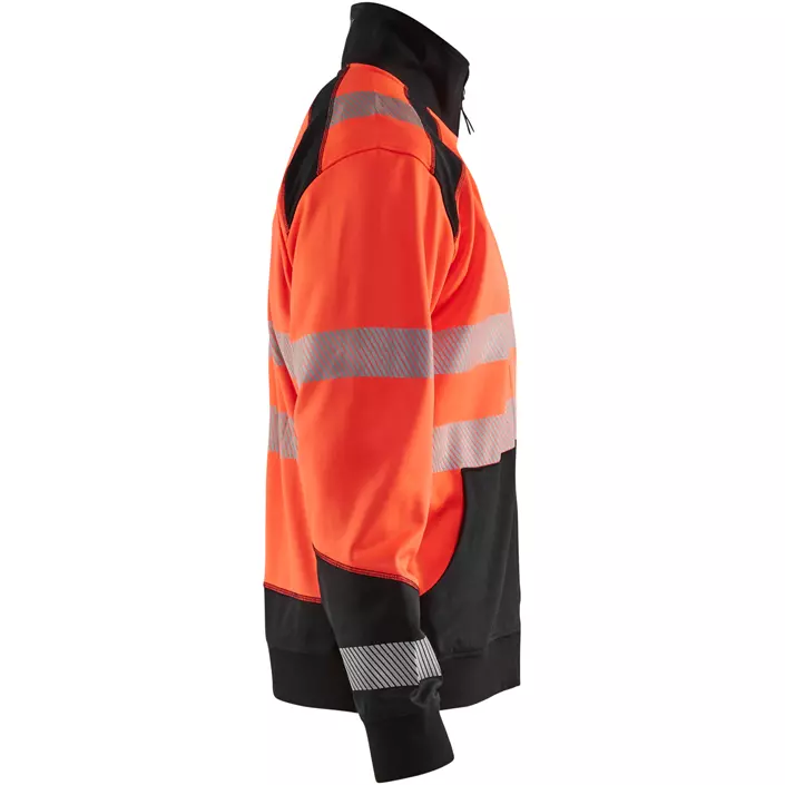 Blåkläder cardigan, Varsel röd/svart, large image number 2