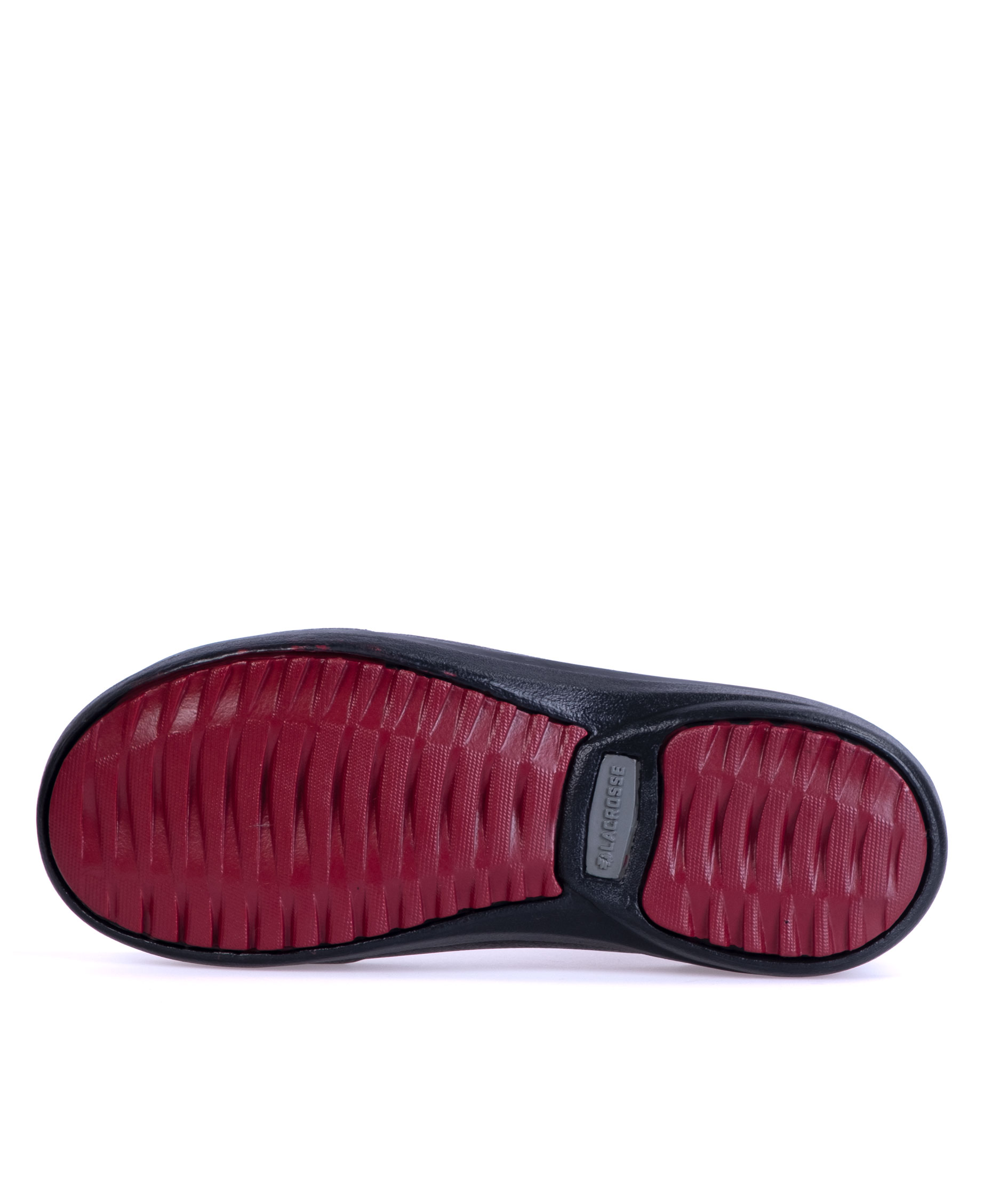 LaCrosse Hampton II women's rubber boots, Black/Maroon, large image number 3