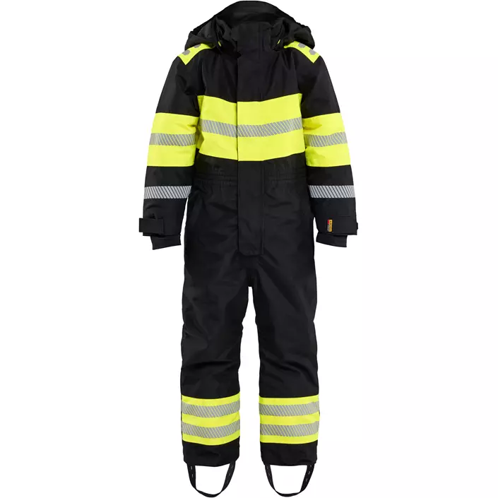 Blåkläder vinterkedeldragt til børn, Sort/Hi-Vis Gul, large image number 0