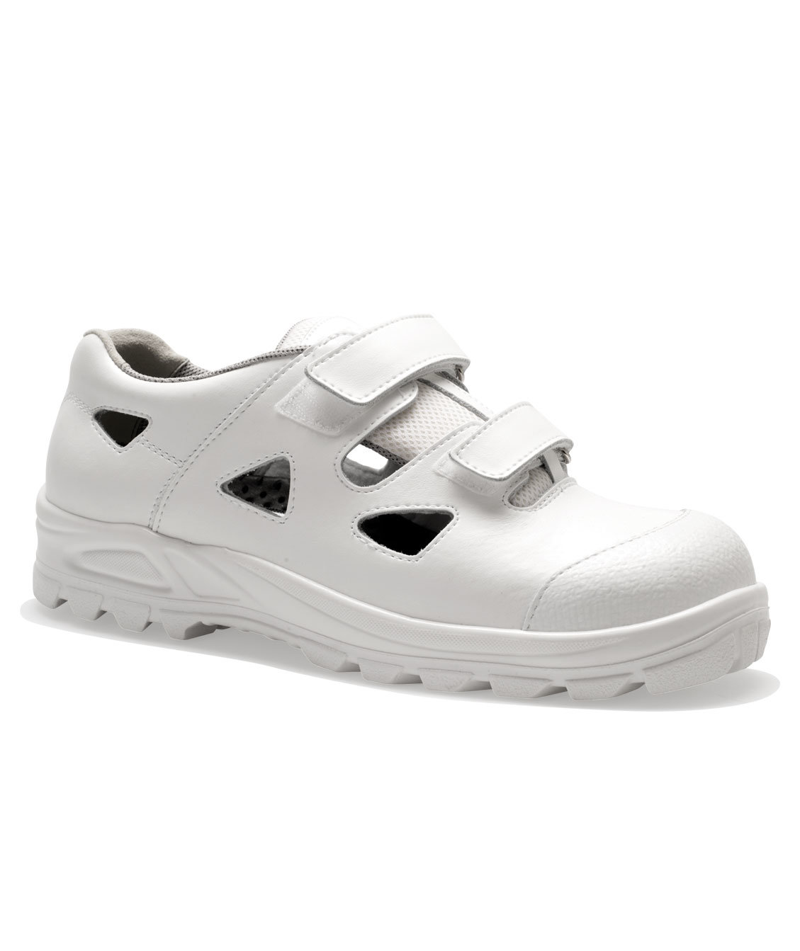 Sanita San Food skyddssandaler S1, Vit