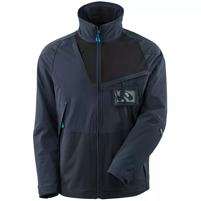 Mascot Advanced stretch jacket, Dark Marine Blue/Black, large image number 0