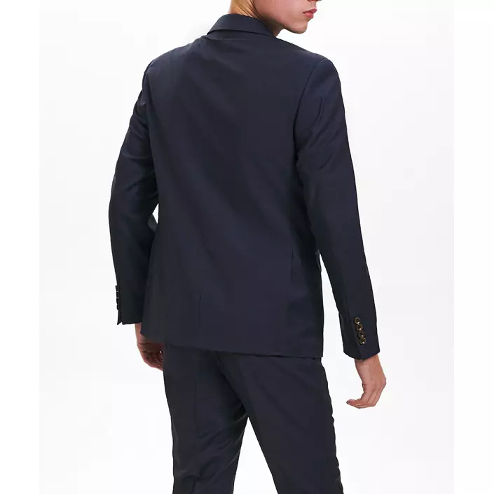Sunwill Weft Stretch Water Repellent Modern fit blazer, Navy, large image number 3