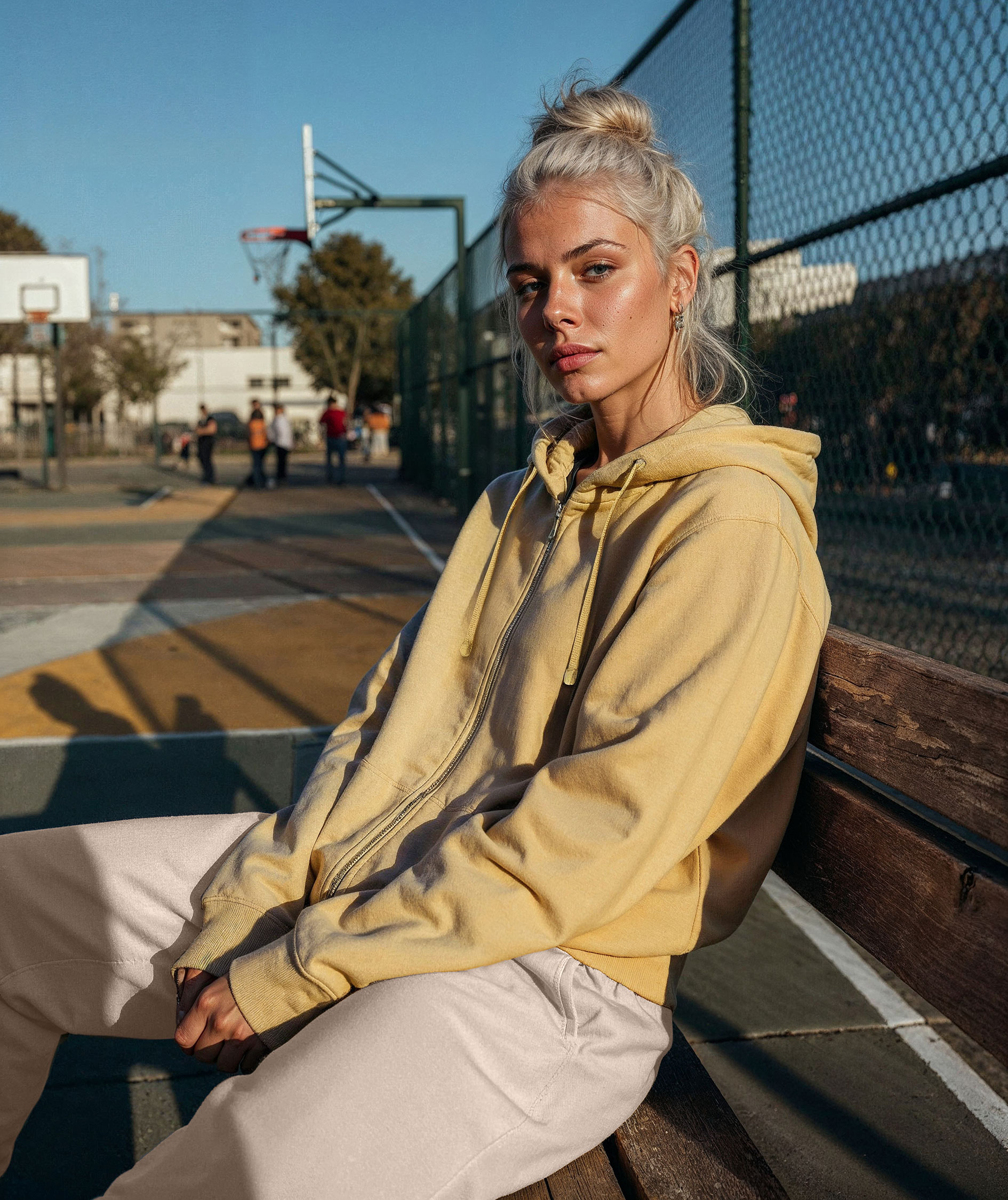 UM Regular Fit Hoodie mit Rei&szlig;verschluss, Ray, large image number 6