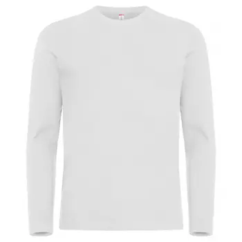 Clique Premium Fashion-T langärmliges T-Shirt, Weiß