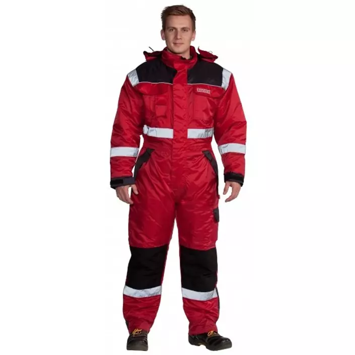 Ocean thermal coverall, Red/Black, large image number 0