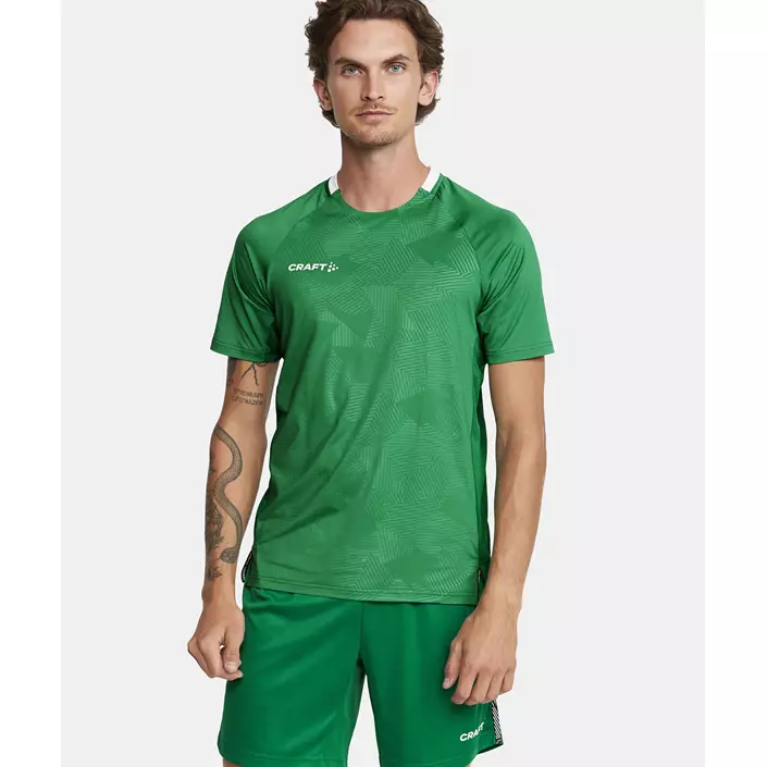 Craft Premier Solid Jersey T-Shirt, Team green, large image number 5