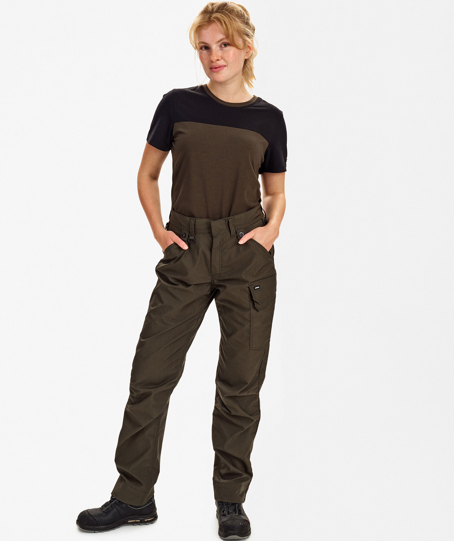 Engel Entire women's service trousers, Forest green, large image number 2