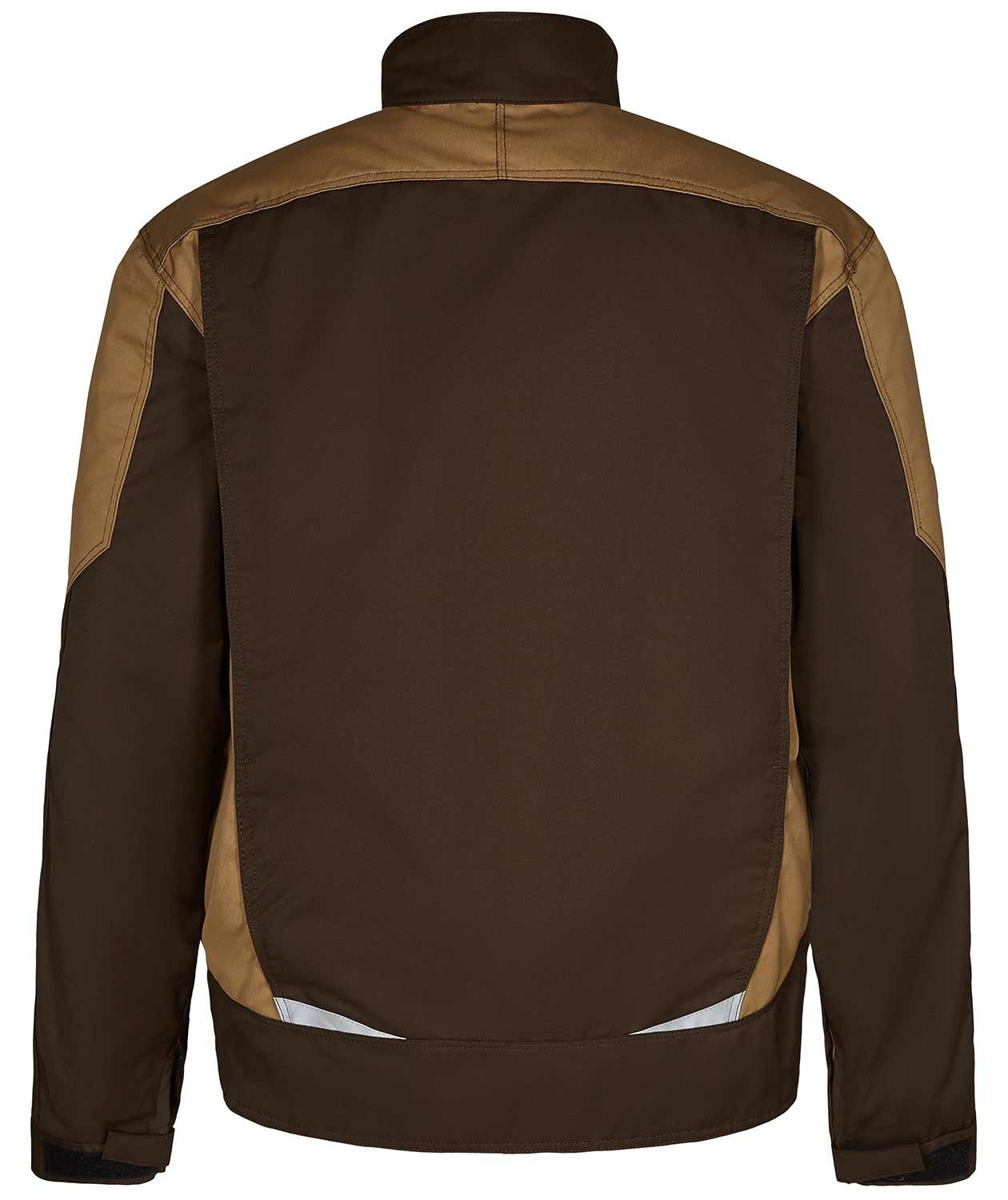 Engel Galaxy Light work jacket, Mocca Brown/Toffee Brown