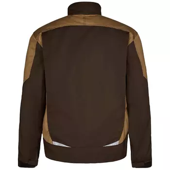 Engel Galaxy Light work jacket, Mocca Brown/Toffee Brown