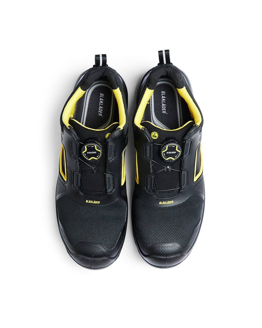 Bl&aring;kl&auml;der&nbsp;Gecko skyddsskor S1P, Svart/Gul, large image number 3
