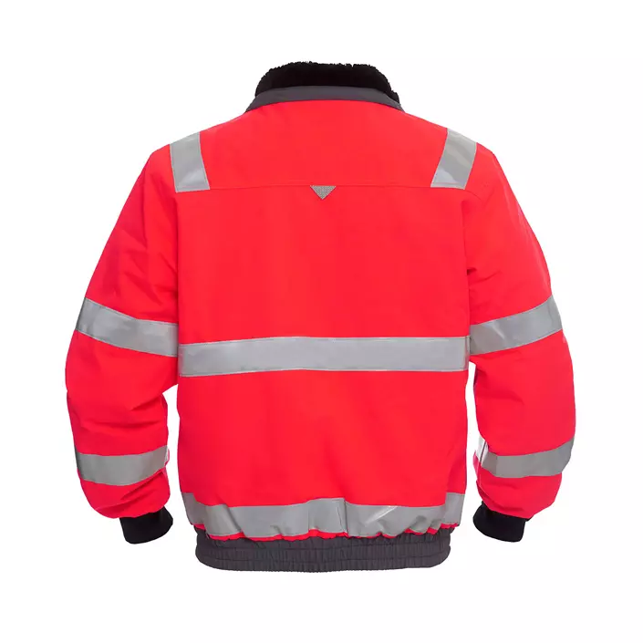 Engel Pilotenjacke, Hi-vis rot/grau, large image number 1