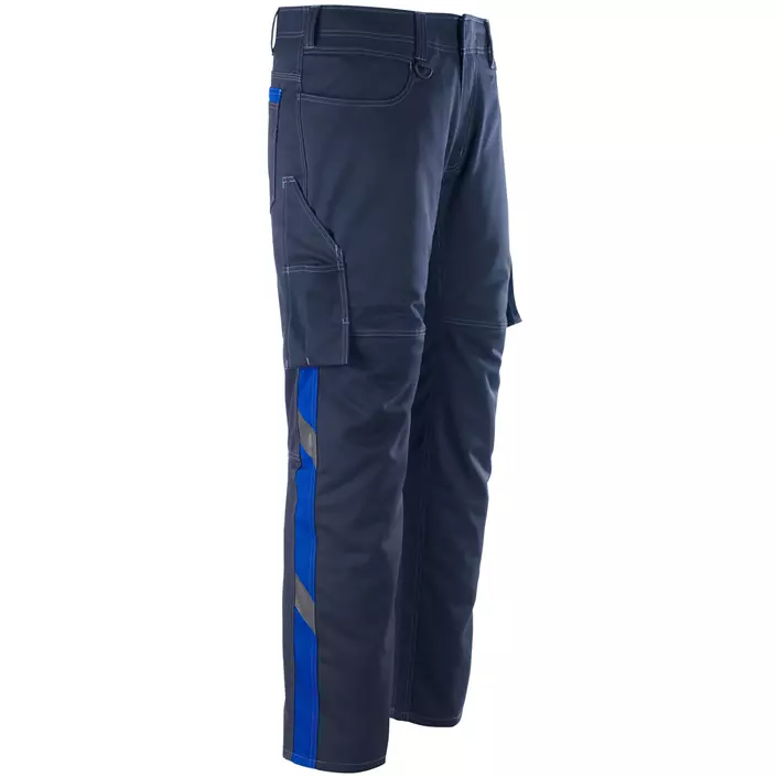 Mascot Unique Oldenburg service trousers, Dark Marine/Cobalt Blue, large image number 3