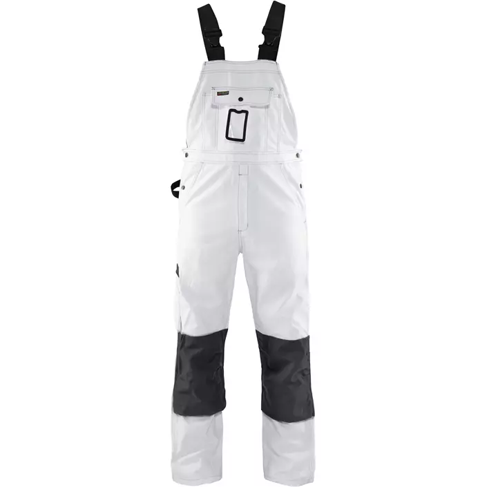 Blåkläder Latzhose, Weiss/dunkelgrau, large image number 0