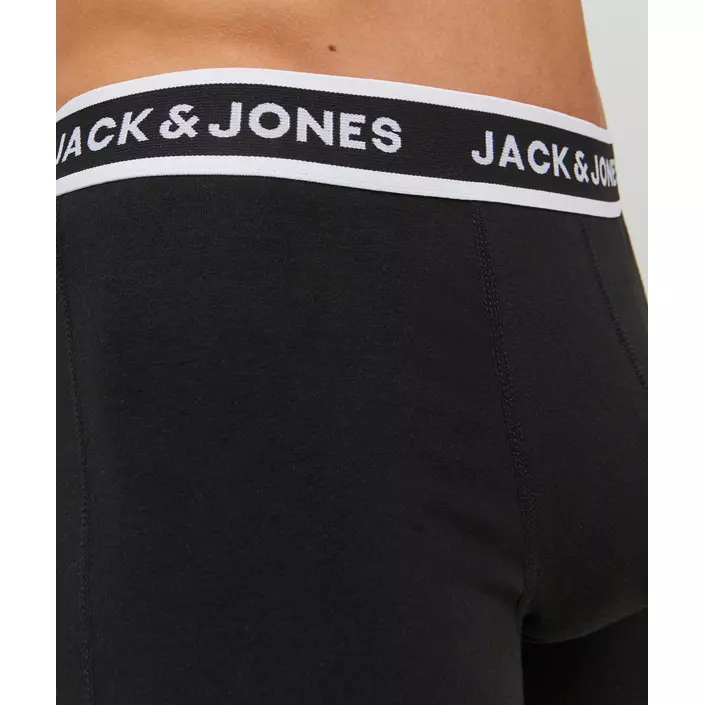 Jack & Jones JACSOLID 5-pack kalsong, Black, large image number 4