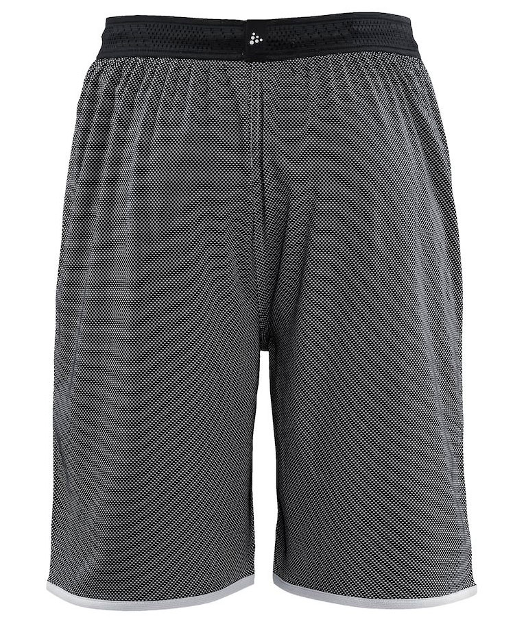 Craft Progress revesible Basket shorts, Black/White, large image number 3