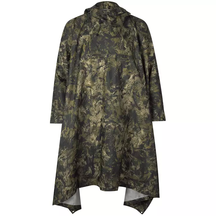 Seeland Taxus camo rain poncho, InVis Green, InVis Green, large image number 0