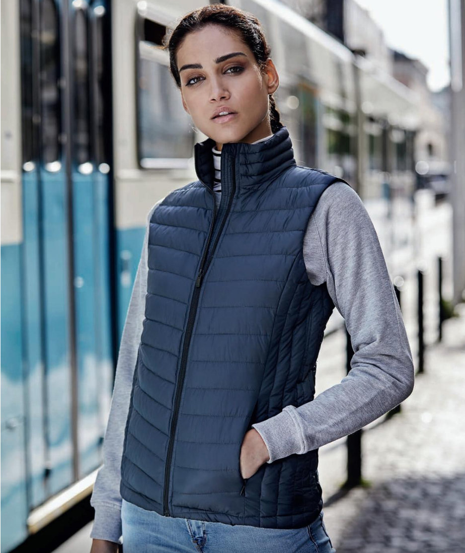 Tee Jays Zepelin women's vest, Dark Marine Blue, large image number 1