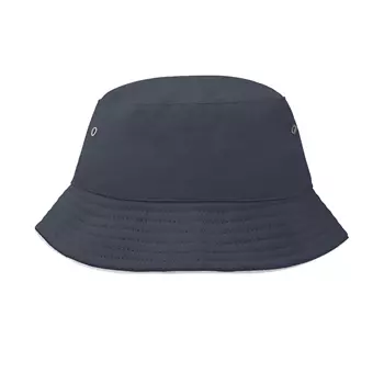 Myrtle Beach sommarhatt / Fisherman's hat till barn, Marinblå/Vit