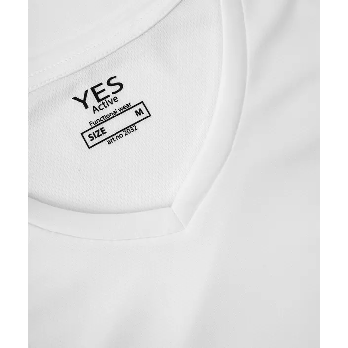 ID Yes Active dame T-shirt, Hvid, large image number 3