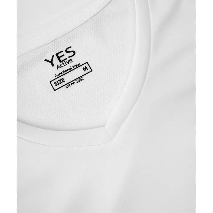 ID Yes Active dame T-shirt, Hvid, large image number 3