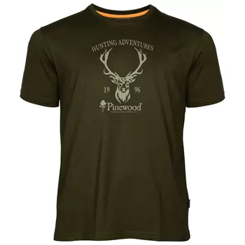 Pinewood Red Deer T-shirt, Green