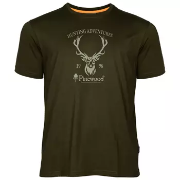 Pinewood Red Deer T-shirt, Green