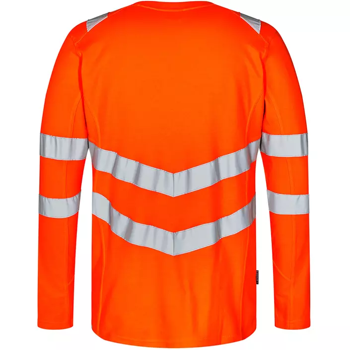 Engel Safety langærmet T-shirt, Hi-vis Orange, large image number 1