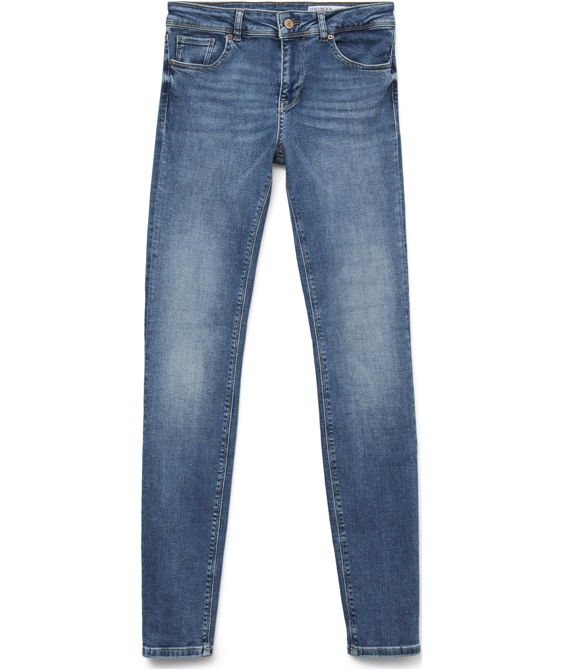 Vero Moda VMLUX Slim fit jeans, Medium Blue Denim