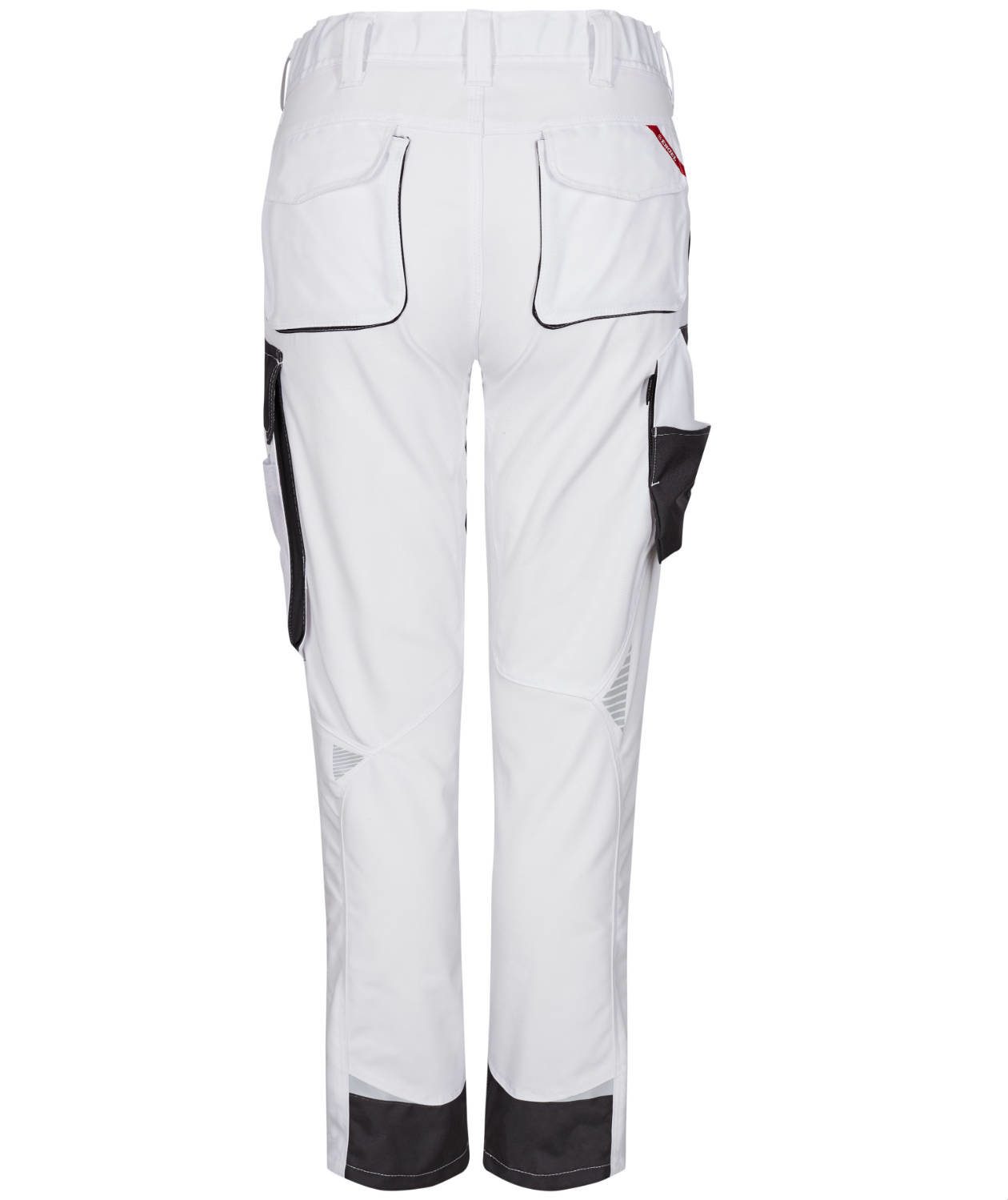 Engel Galaxy arbetsbyxa dam, Vit/Antracitgr&aring;, large image number 1